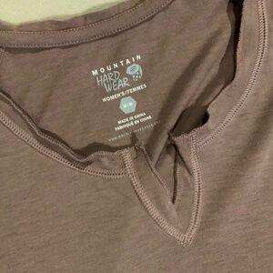 Mountain Hardwear Sz M Dusty Pink long sleeve T Women’s